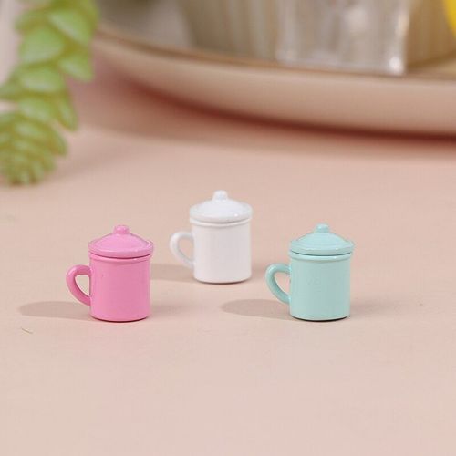Tasses À Thé Au Lait, Café, Vin, Articles De Table Miniatures Pour Maison De Poupée, Accessoires De Décoration, 1 Pièce, 1/12