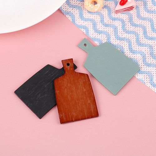 Mini Planche À Découper Miniature Pour Maison De Poupée Blyth Barbie, Oeufs Frits, Accessoires De Cuisine, Glace, Jouet
