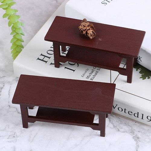 Mini Tabouret En Bois 1 Pièce, Modèle De Meuble, Jouet Diy, Décoration De Maison De Poupée, Jouets, Accessoire De Mobilier Miniature