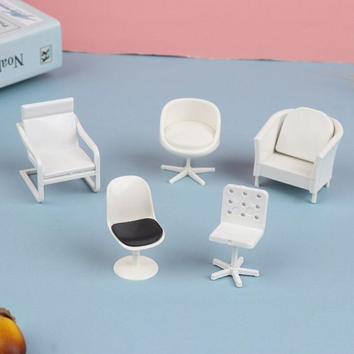Meubles Miniatures Pour Maison De Poupée 1:20, 1 Pièce, Chaise, Canapé, Tabouret, Modèle, Jouet Décoratif