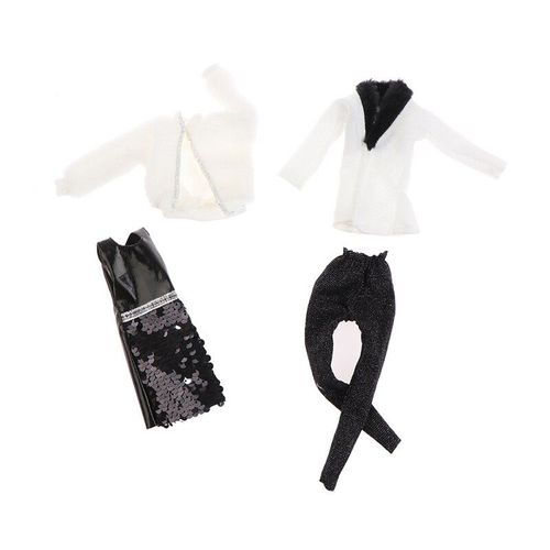 Vêtements Pour Poupées 30 Cm, Tenue De Jeu, Hauts Et Pantalons, Accessoires Miniatures Pour Jouets, Cadeaux Pour Filles, 5 Articles/Lot