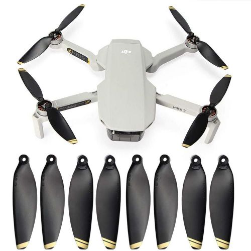 Hélices Avec Vis Lame À Faible Bruit Pour Drone Dji Mavic Mini 2 4726, Avion Sans Pilote, Blanc, Orange, Or-Générique