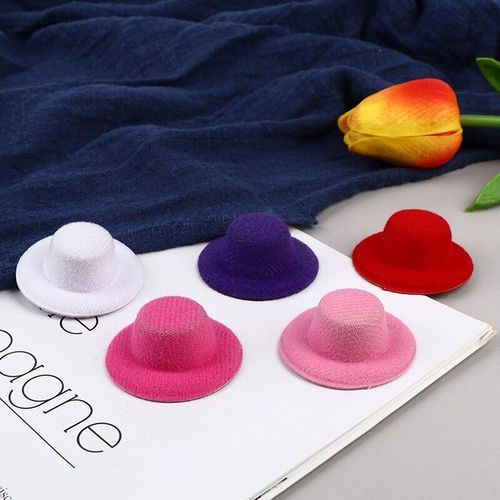 Chapeau Miniature Pour Maison De Poupée 1:12, 5 Pièces, Chapeau, Accessoires