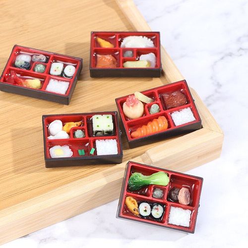 Autocollant Magnétique Créatif Pour Réfrigérateur, Maison De Poupée, Nourriture Sushi, Nourriture, Aimant De Réfrigérateur