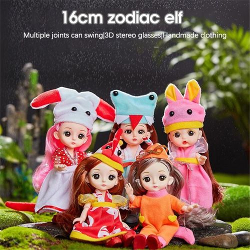 Poupée Du Zodiaque Pour Filles, Ensemble De Jouets, Maison De Jeu, Robe De Princesse, Cadeau De Noël, Nouvelle Collection 2022