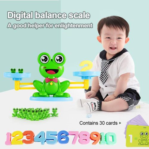 Jouet Éducatif Pour Enfants, Mignon Grenouille, Addition De Maths, Soustraction, Balance, Puzzle, Jeu