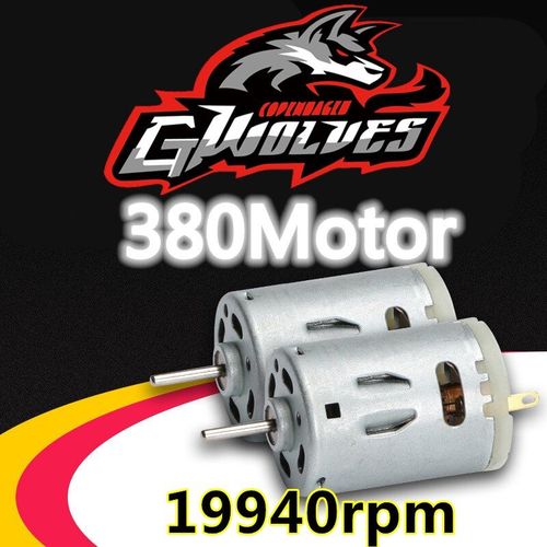 moteur à balais 380, 19940 tr/min, 7.2V, pour voiture Rc 1/16 HSP Monster Truck et Short 28006 94186 94286 Wltoys, bateau avion, jouets à monter soi-même
