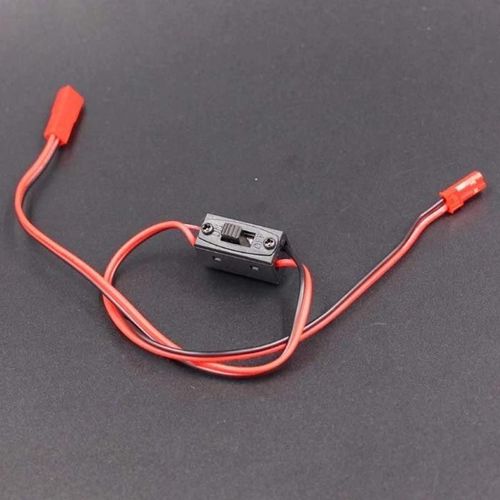 Connecteur servo-récepteur RC On/Off 1/10 1/8 pièces JST, interrupteur Nitro Power RC pour voiture, avion et bateau