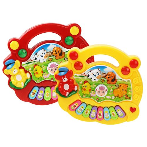 Piano Électrique Pour Enfants, Jouet De Musique, Ferme D'animaux, Instrument De Musique Pour Bébé, Capacité De Reconnaissance, Cadeaux