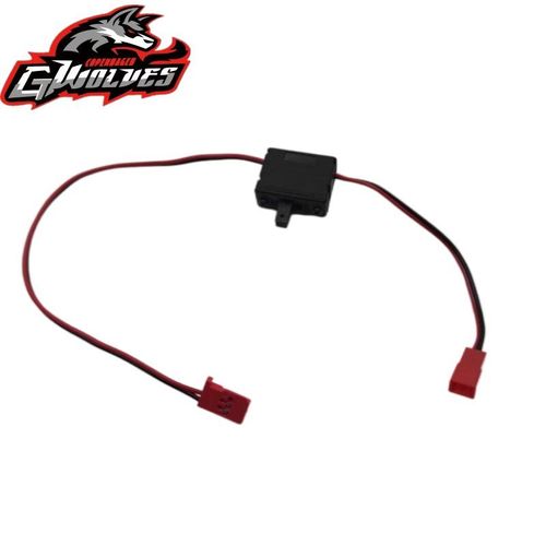 Pièces marche/arrêt RC 3P JST/JR, prise servo récepteur boîte interrupteur Nitro alimentation RC rénovation lampe alimentation ligne interrupteur voiture avion bateau