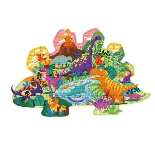 Puzzle De La Vallée Des Dinosaures, 150 Pièces, Jouet D'intelligence, Éducatif, Science