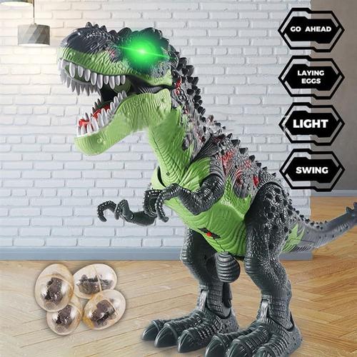 Robot dinosaure télécommandé, modèle RC tyrannosaure Rex, 5 pièces