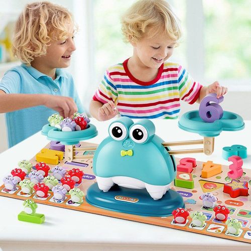 Jouets Éducatifs Pour Enfants, Chat, Balance Numérique, Crabe, Jeu De Réflexion, Apprentissage Interactif, Maths, Cadeaux Pour Parents Et Enfants
