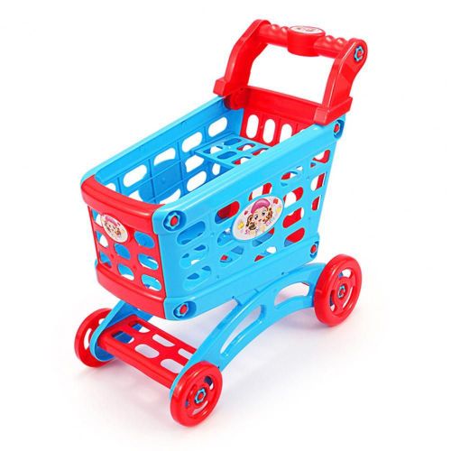Chariot De Courses À Roulettes Pour Enfants, Jouet Coloré Détachable, Maison De Jeu