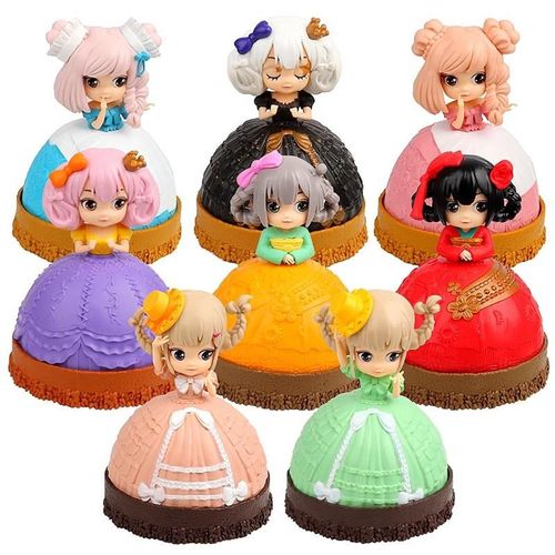 Mini Poupée De Princesse Parfumée Surprise Pour Filles, Boîte De Jeu Surprise Pour Enfants, Belle Poupée De Gâteau, Cadeau Amusant