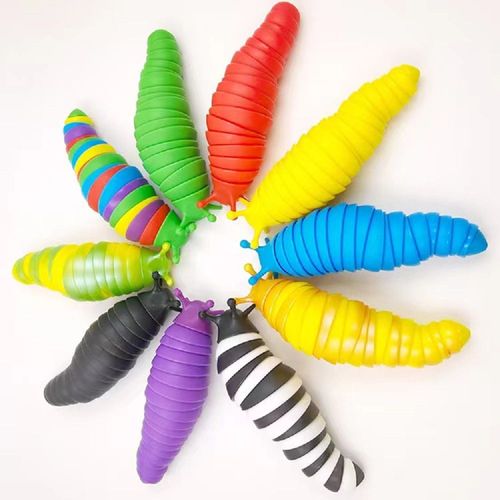 Jouets Anti-Stress Pour Enfants, Nouveaux Jouets À La Mode, Flexibles, Sensoriels, Escargot, Cadeau Amusant