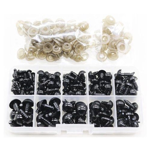 Yeux De Poupée En Plastique, Bricolage Pour Teddy Bear, Marionnette Animal, Jouet Pour Enfants, Accessoires, 100, 6-12mm