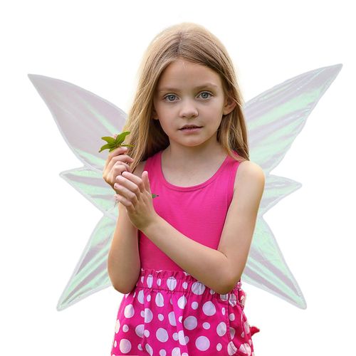 Ailes De Papillon Féeriques En Organza Avec Effet Dégradé, Ailes D'ange Avec Sangles Élastiques Fixées Fermement Pour Prévenir Les Chutes