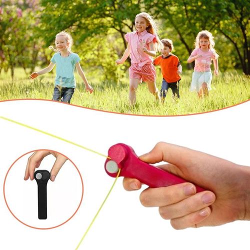 Corde Lanceur Jouet Électrique Portable Amusant Corde Propulseur Nouveauté Jouets De Plein Air Pour Enfants Adultes Intéressant À Main Propulseurs