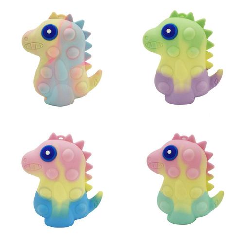 Boule Sensorielle De Dinosaure, Jouet Anti-Stress En Silicone Pour Enfants Et Adultes Autisme/Tdah