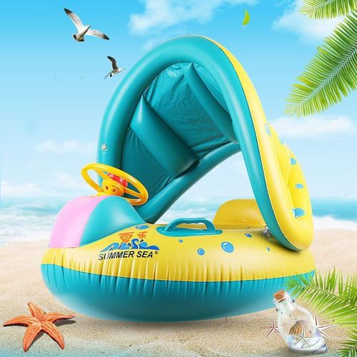 Anneau De Natation Gonflable Pour Enfants De 3 À 6 Ans, Flotteur D'été, Jouets De Piscine Amusants, Siège De Bateau, Sport Aquatique, Cadeaux Pour Enfants