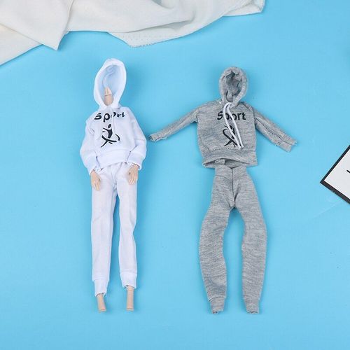 Robe Tendance Pour Poupée Barbie, Ensemble De 2 Pièces, Vêtements Décontractés, Jupe, Accessoires, Jouets Pour Maison De Poupée, 1/6