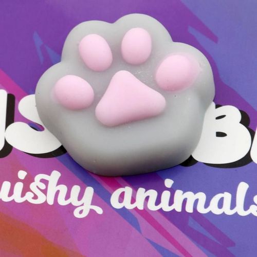 Jouet Créatif En Silicone Pour Enfants, Petit Animal, Doux, En Gel Tpr, Jouet À Pincer, Patte De Chat, Cadeau De Blague