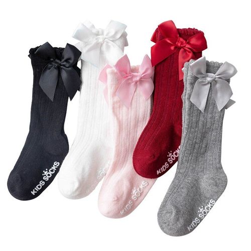 Chaussettes D'hiver Épaisses Pour Bébés De 0 À 4 Ans, Chaussettes Longues En Coton Doux Pour Filles Et Garçons