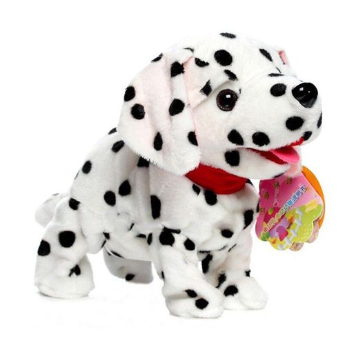Jouet En Peluche Robot Électronique Pour Enfants, Contrôle Du Son, Interactif, Animaux Domestiques, Marche, Aboiement, Support, Cadeau