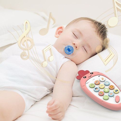 Anneau De Dentition Pour Bébé, Nouveau Téléphone, Jouet Éducatif, Musique, Petite Enfance, Apprentissage, Téléphone Portable, Jouet Auxiliaire De Sommeil