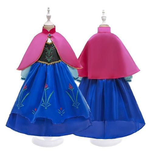 Robe De Princesse Anna Pour Filles De 2 À 10 Ans, Costume D'halloween, De Carnaval, De Cosplay, D'anniversaire, Pour Enfants, 2022