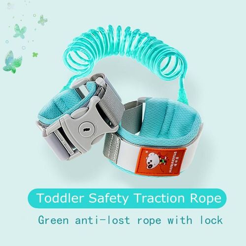 Harnais De Sécurité Anti-Perte Pour Bébé, Corde De Traction, Avec Ceinture À Main En Coton Doux, Pour Enfants En Plein Air