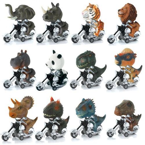 Jouets De Course De Moto Dinosaure Pour Garçons, Ensemble De Jouets Éducatifs Pour Enfants