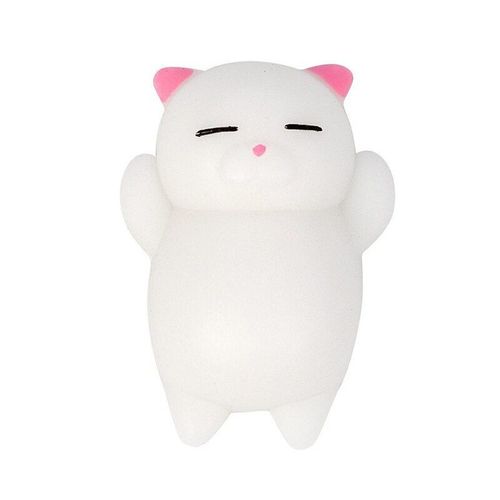 Porte-Clés Musical En Forme De Chat, Jouet À Pincer, Balle Anti-Stress, Décompression Douce, En Forme D'animal, Amusant