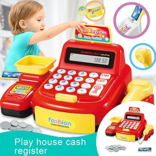 Jouets Électroniques Pour Enfants, Maison De Jeu, Simulation De Supermarché, Caisse Enregistreuse