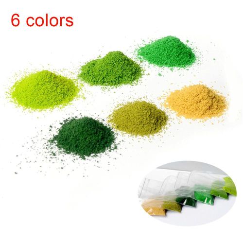 Gazon En Poudre Artificiel 500g, Bricolage, Jardin Féerique, Paysage, Accessoire Pour Bac À Sable, Jouets Éducatifs Pour Enfants, Cadeau