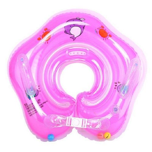 Anneau De Natation Gonflable Pour Bébé, Anneau De Cou, Double Airbag Épais, Ajustable, Anti-Retour, Cloche De Ceinture