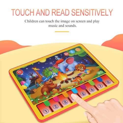 Tablette De Musique, Simulation D'animaux De La Jungle, Son Tactile, Piano, Jouets Éducatifs Pour Enfants, Cadeau