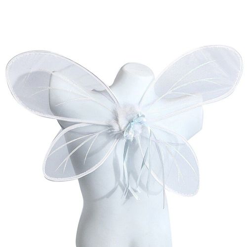 Ailes De Papillon Pour Filles, Costume, Baguette De Fée Blanche, Accessoires De Fête Pour Enfants, Cosplay, Costume D'anniversaire, Nouvelle Collection