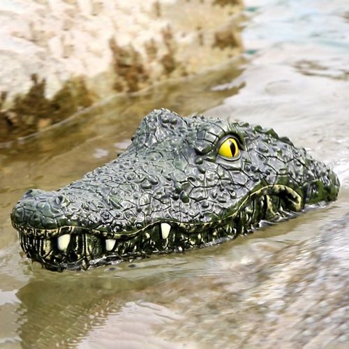 2.4g Rc Crocodile Électrique Rc Bateau Bâillon Drôle Jouet Haute Vitesse Étanche Télécommande Bateau Bateau Enfants Jouet Pour Enfants