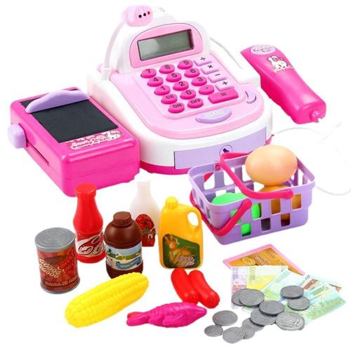 Mini Supermarché, Jouets De Caisse, Caisse Enregistreuse, Maison, Pour Faire Semblant De Faire Du Shopping