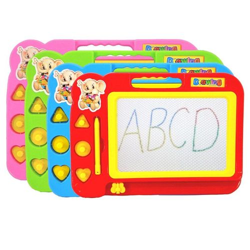 Planche À Dessin Magnétique Pour Enfants, Ensemble De Pochoirs Pour Gribouiller, Jouets Éducatifs, Peinture Graffiti, Tableau Noir, Cadeau Pour Enfants