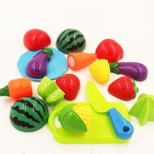 Jouet De Cuisine En Plastique Pour Enfant, Coupe De Fruits Et Légumes, Jeu Éducatif De Simulation, Cosplay, 10 Pièces/Ensemble, Livraison Directe