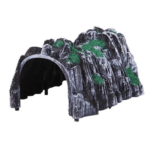 Simulation De Scène De Grotte En Plastique, Tunnel De Train, Accessoires De Bricolage, Scène De Table De Sable, Grotte En Pierre, Miniatures, Artisanat, Décoration De Maison