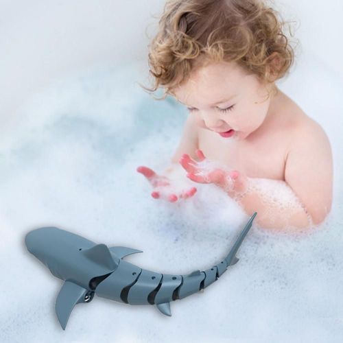 Jouet Étanche De Bateau De Requin Télécommandé Pour La Natation, 1 Pièce, Piscine Pour Enfants, Chargeur Électrique, Cadeau De Salle De Bain, T7n3