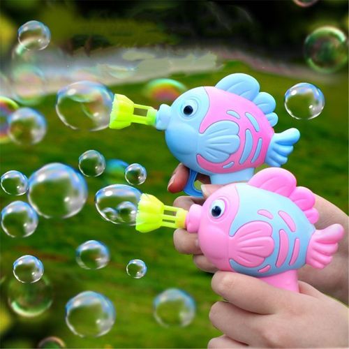 Pistolet À Bulles Manuel, 1 Pièce, Pistolet À Savon, Eau, Poisson Mignon, Jouet Pour Enfants