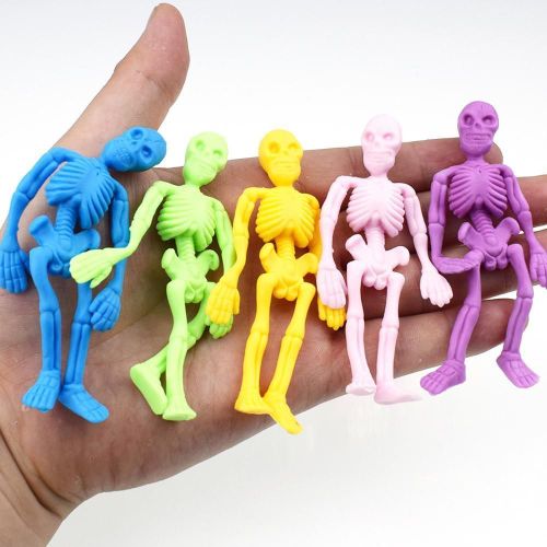 Poupée De Crâne Tpr Pour Halloween, Jouet Anti-Stress, Squelette Zombie, Anti-Stress, Modèle Amusant, À Presser, Cadeau Pour Enfants Et Adultes