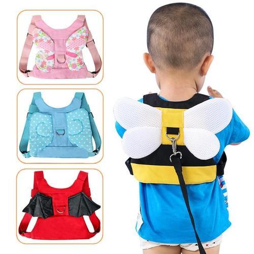 Harnais De Sécurité Pour Bébé 1-3t, Ceinture Anti-Perte, Ligne Anti-Chute, Sangle De Marche Papillon Diable