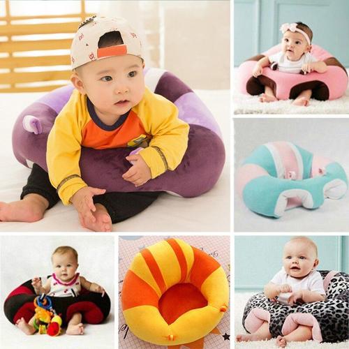 Canapé De Soutien Pour Bébé, Siège De Voiture En Coton Doux Et Confortable, Coussin En Peluche Pour Apprendre À S'asseoir, Chaise D'alimentation Pour Nouveau-Né