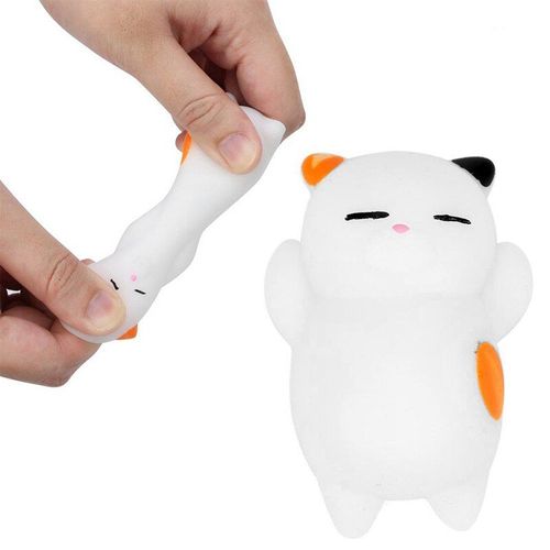 Jouets De Dessin Animé Chat, Décompression, Fidget, Rebond, Élastique, Petits Animaux Mignons, Jouets Pour Bébé En Silicone